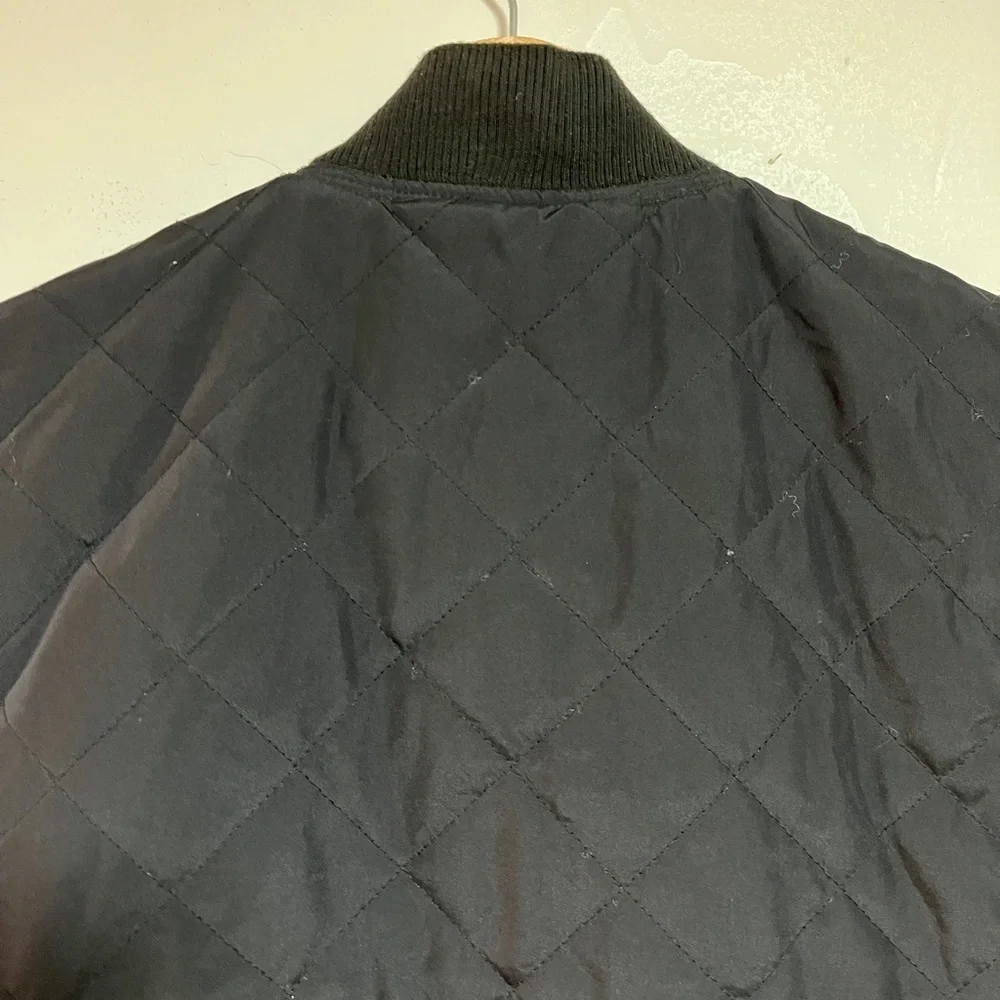 Tommy Hilfiger Men’s Black Quilted Zip-Up Vest - Size XS - Picture 9 of 11